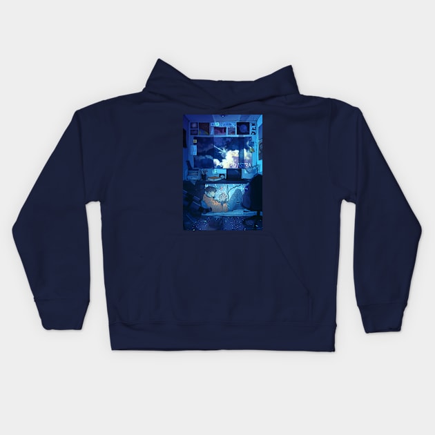 Ad Astra Kids Hoodie by KeyFox